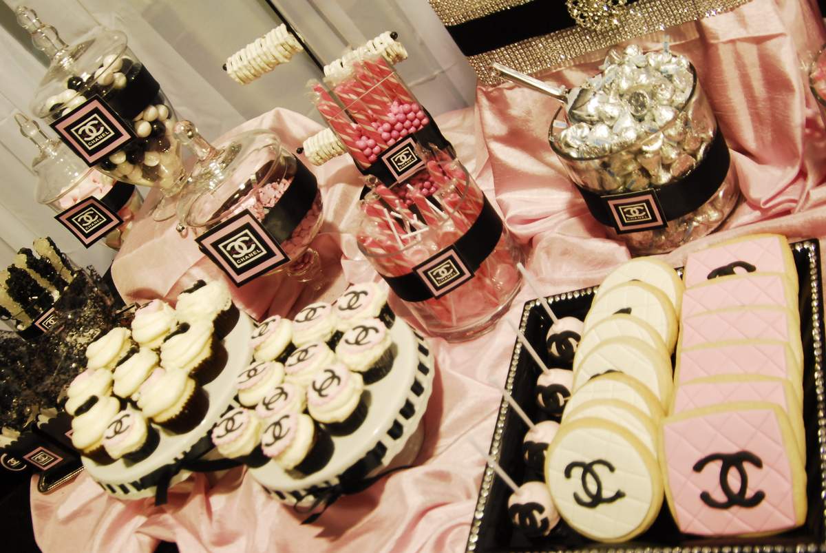 Coco Chanel Birthday Party Ideas Photo 2 of 7 Catch My Party