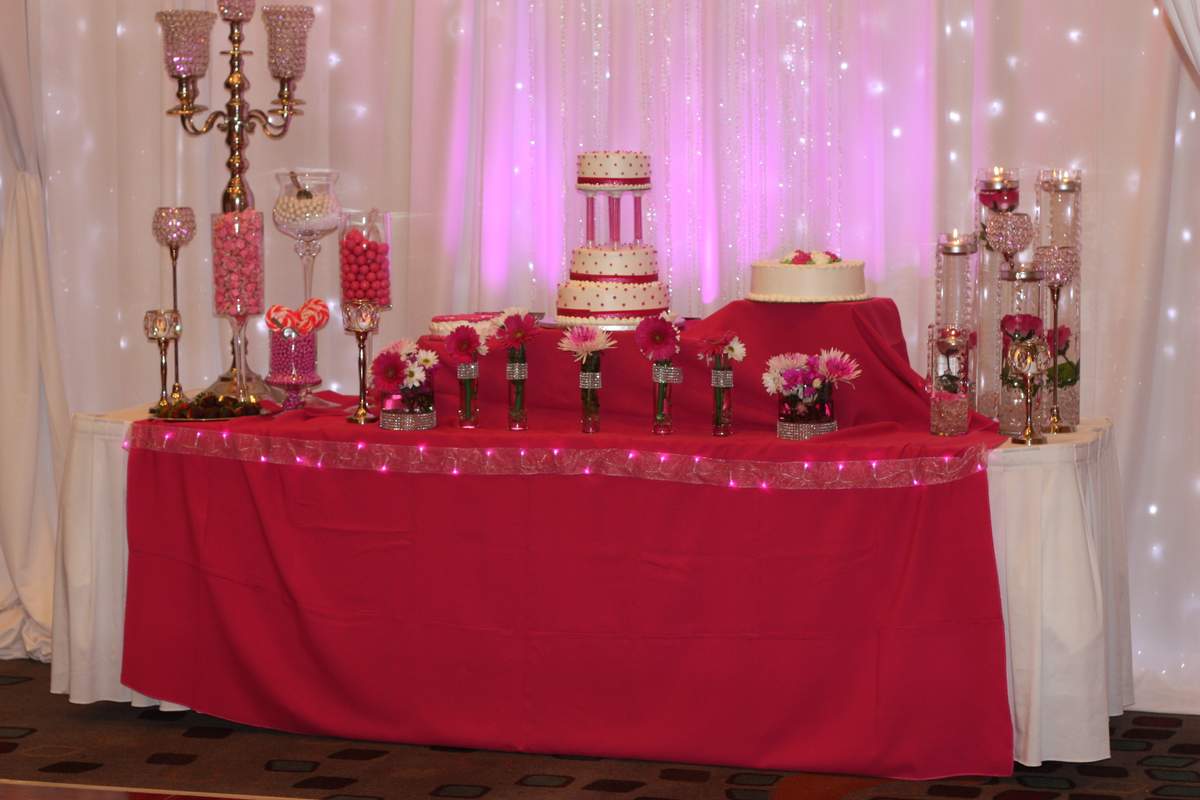 Baby E's 1st Birthday - Pink and White