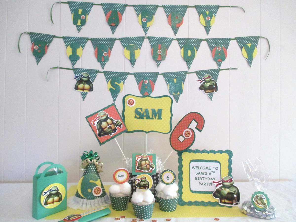 Sam's Birthday - Teenage Mutant Ninja Turtles