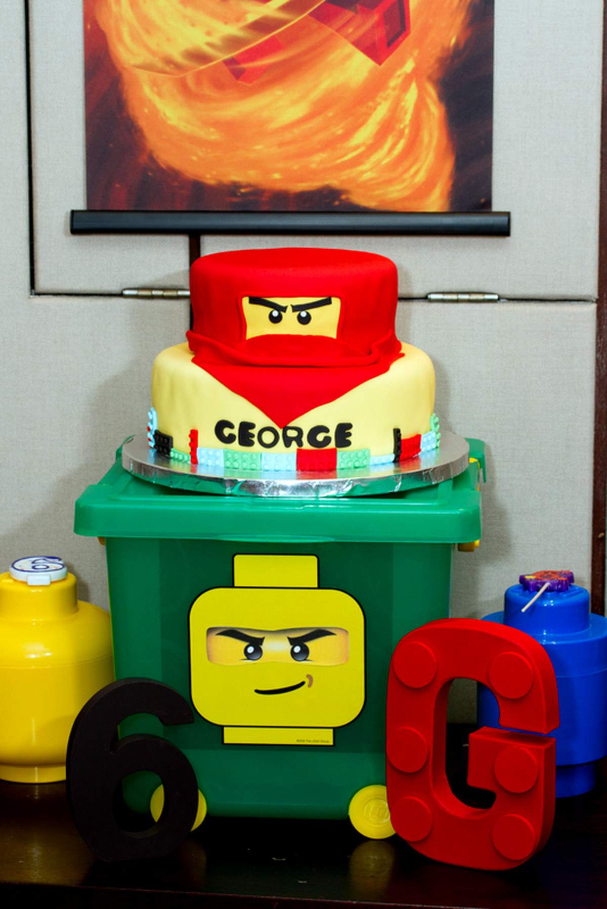 Ninja - GO!  Master George Turns 6! - Lego Ninjago