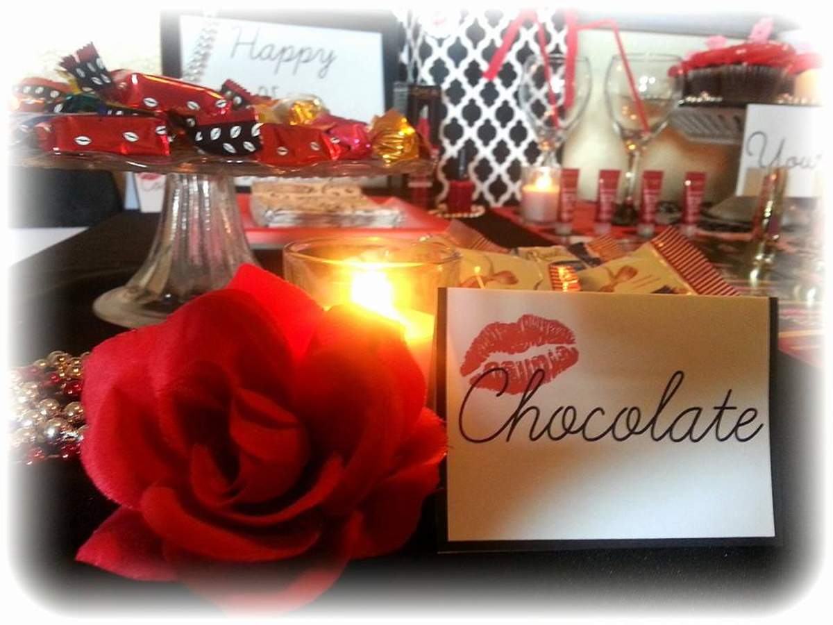 Cosmetics, Cocktails, Cookies, Chocolate and Cupcakes by Candlelight