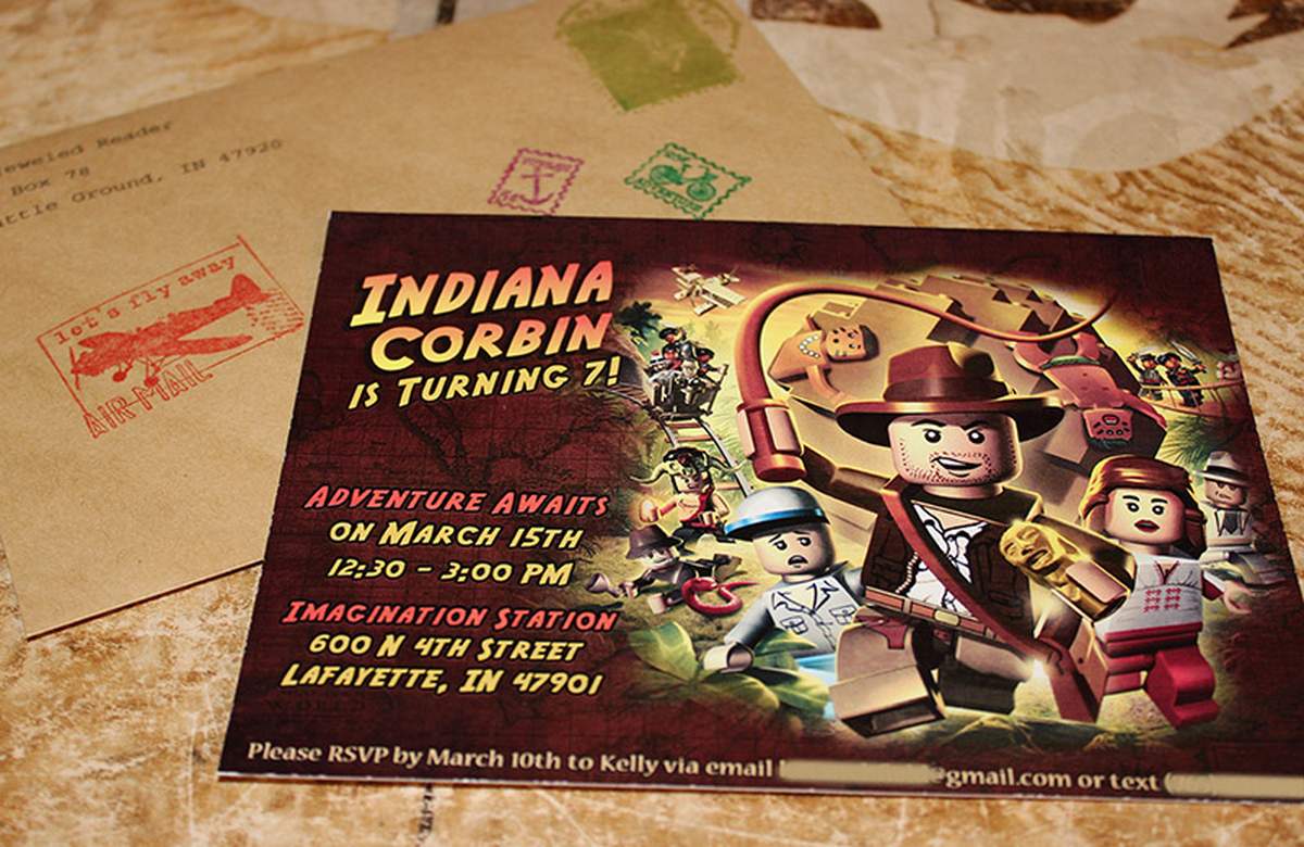 Corbin's Indiana Jones Party by Geek-Prints - LEGO Indiana Jones