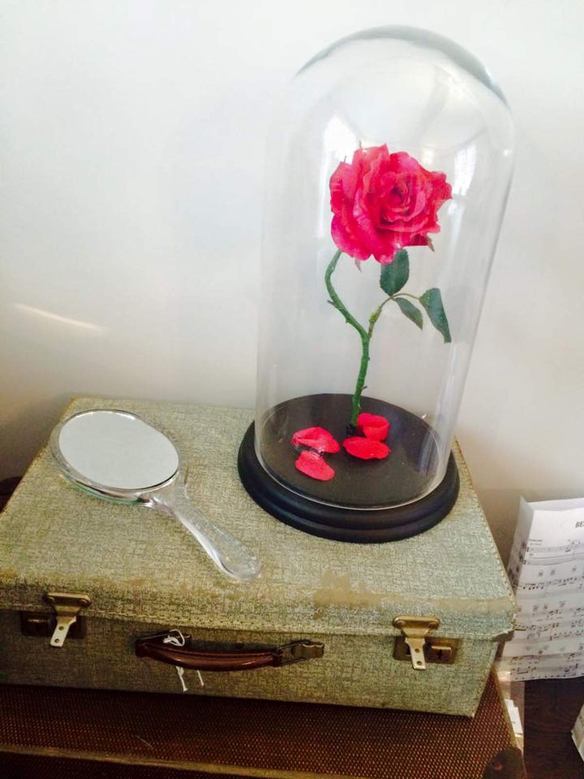 Beauty & The Beast Vintage Tea Party - Beauty and The Beast Enchanted Rose