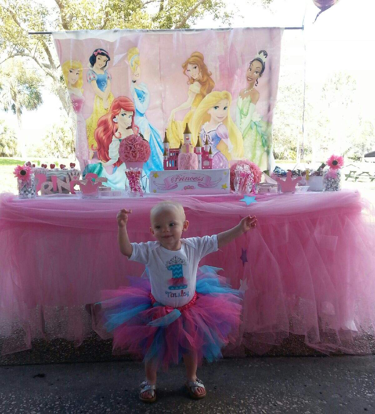 Tinsley's 1st Birthday  - Princess