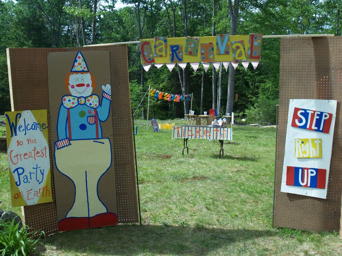 Carnival Birthday - Luke 4 & Elle 1 year old - Circus / Carnival