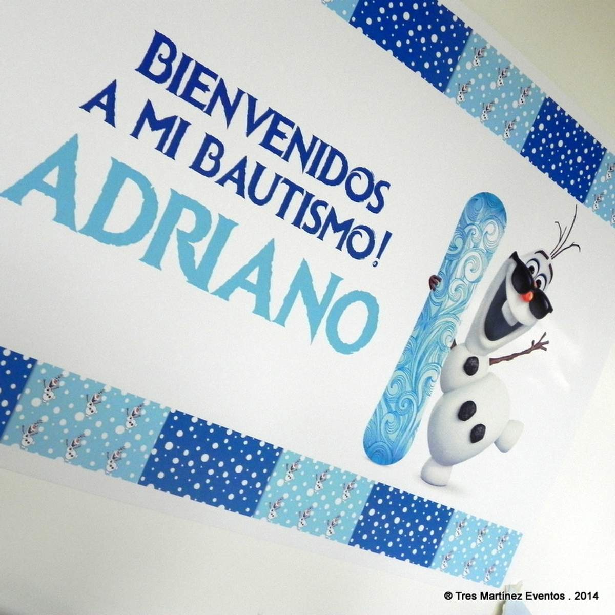 Olaf para Adriano! - Frozen (Disney)