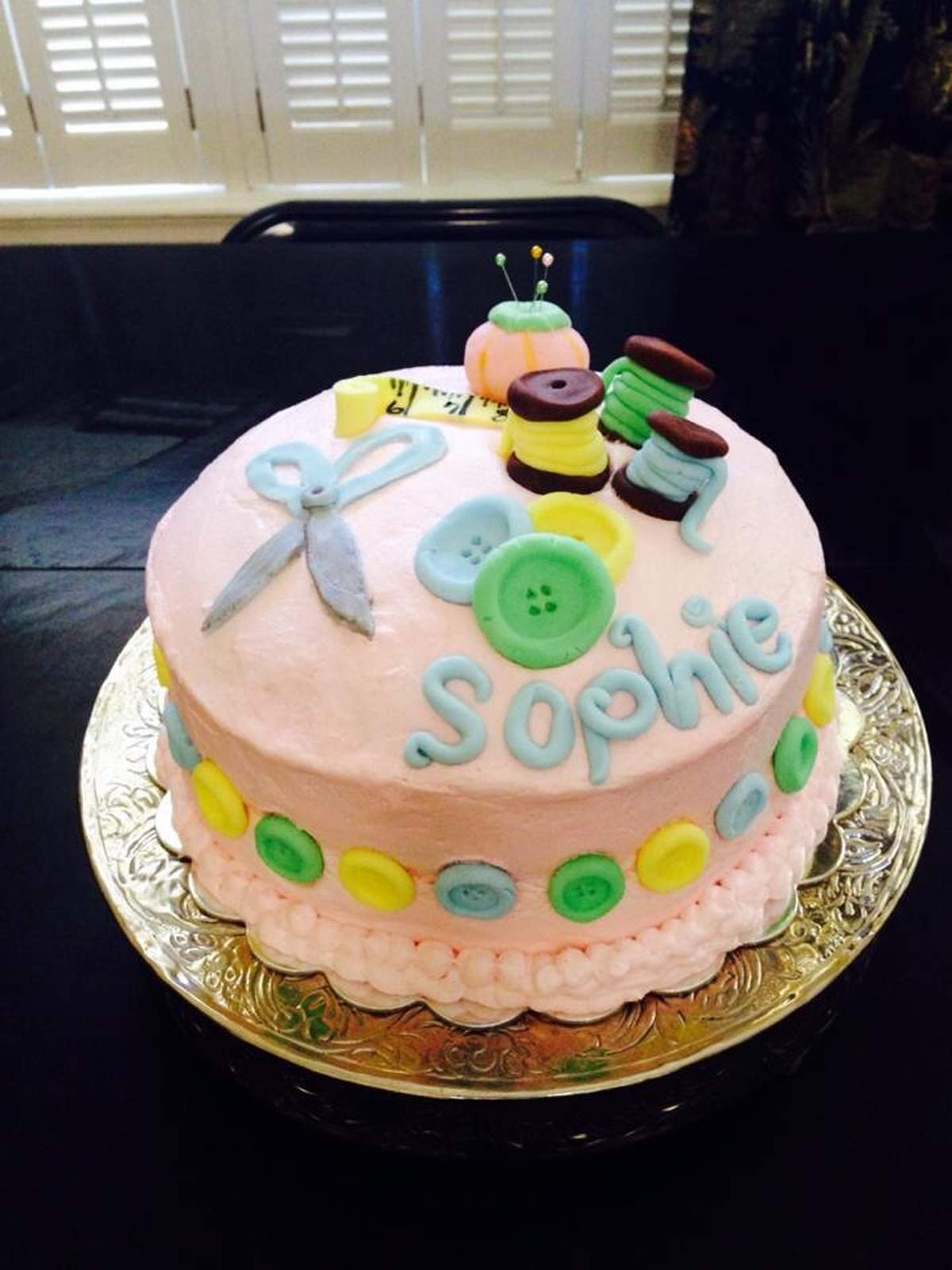 Shabby Chic Sewing Party - Sewing birthday party