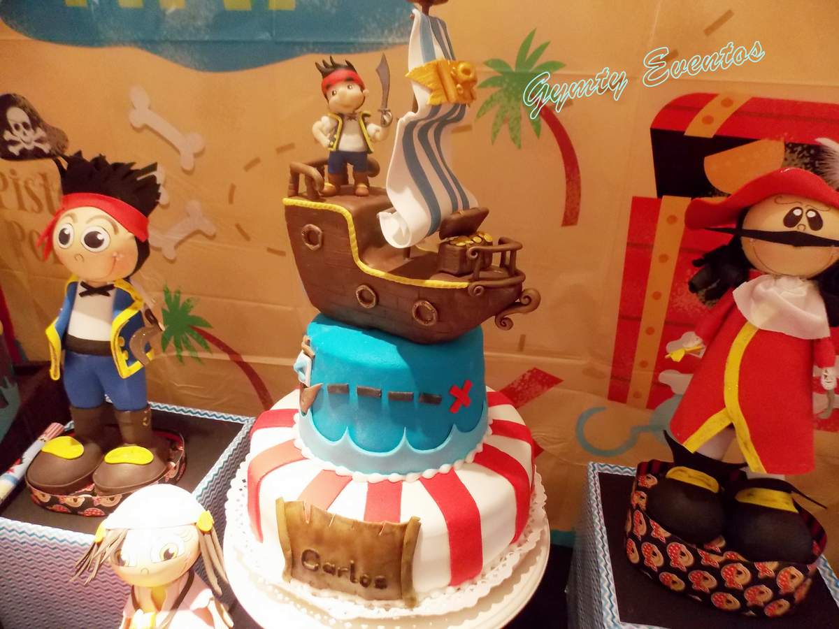 Cumpleaños de piratas para carlos - Jake and the Neverland Pirates