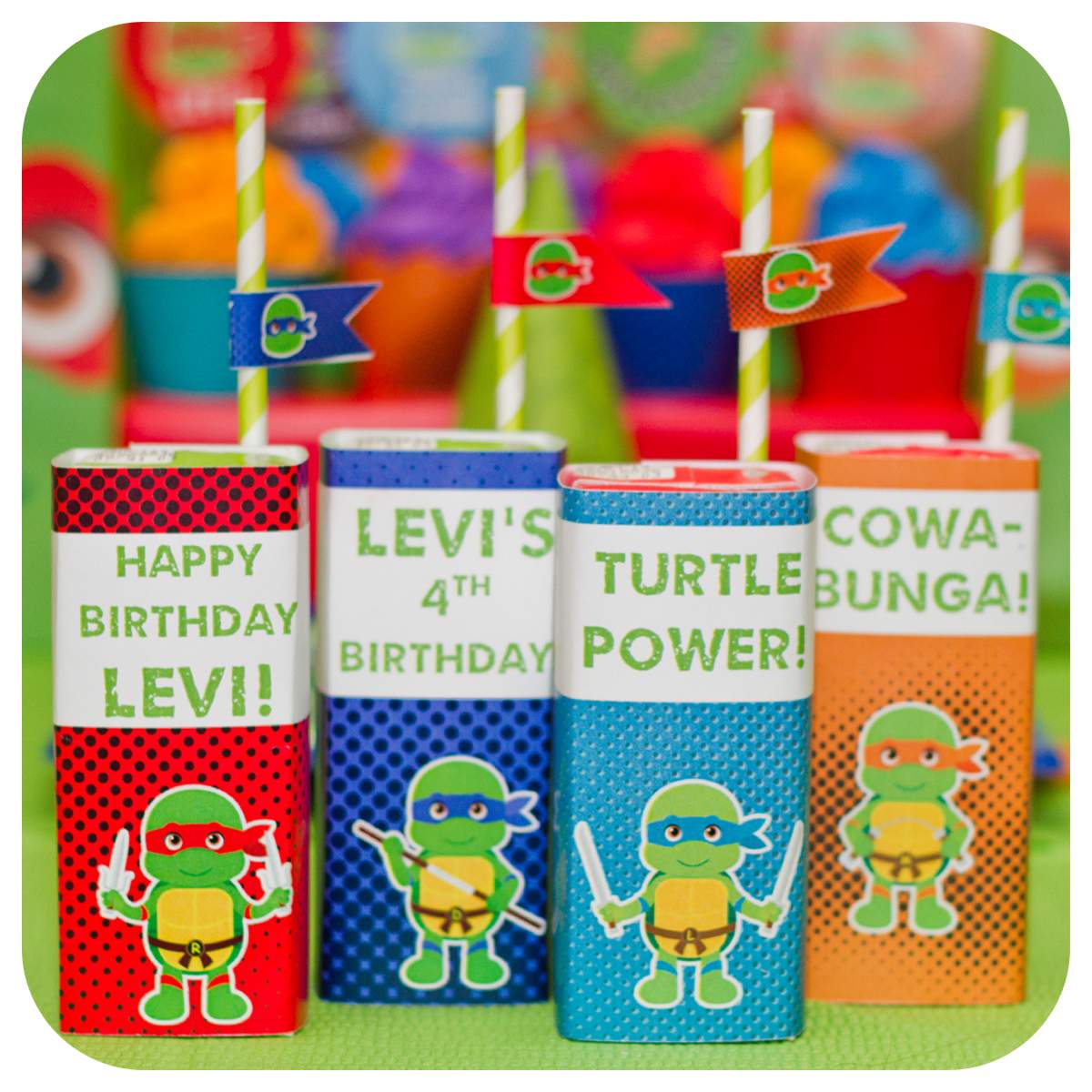 Teenage Mutant Ninja Turtles Birthday Party Ideas | Photo 20 of 36 | Catch  My Party, image size:1200x1200