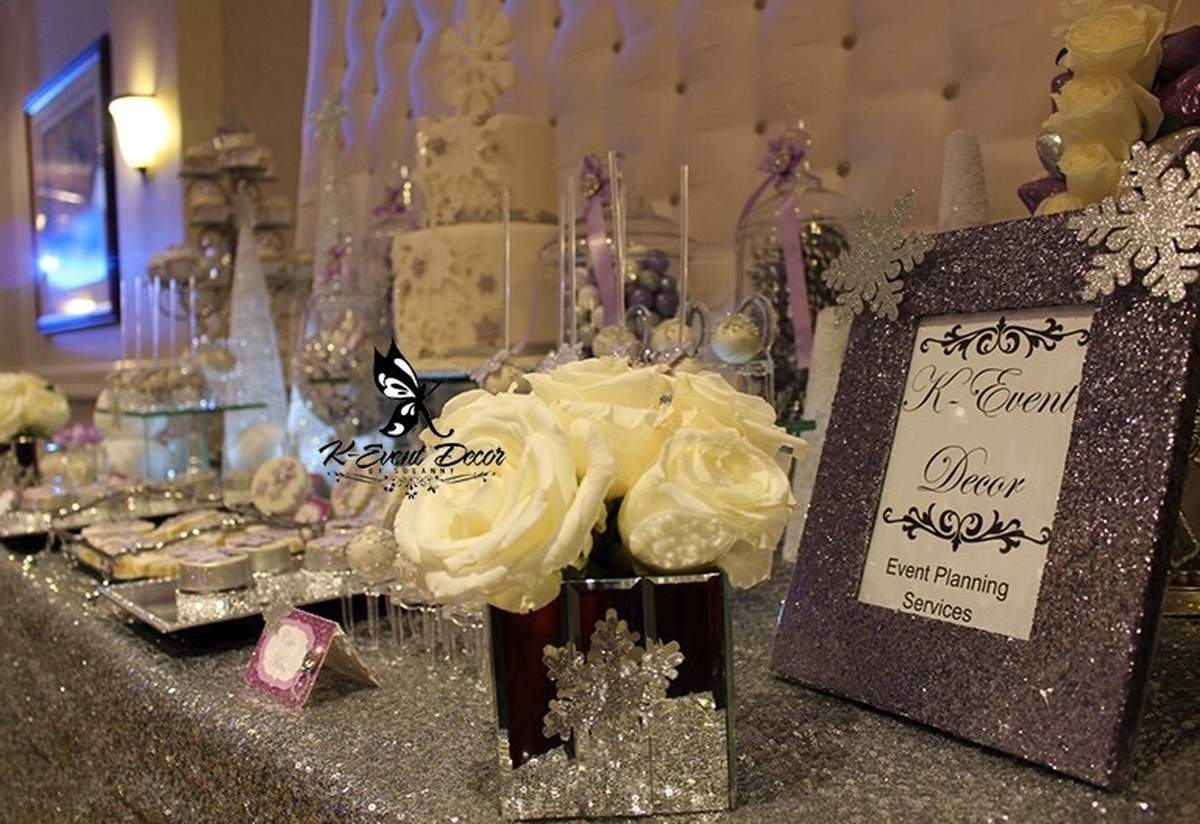 Winter wonderland Bridal/Wedding Shower Party Ideas Photo 1 of 11