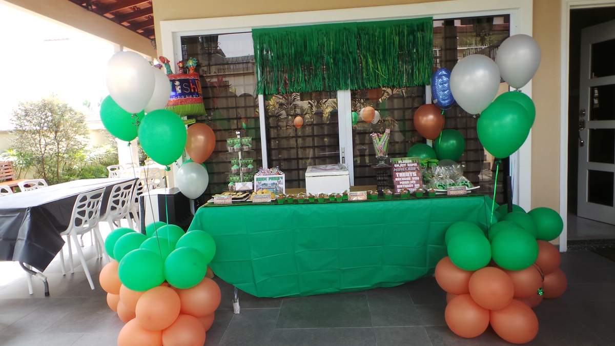Adam Faris's 9th Birthday Party - Minecraft