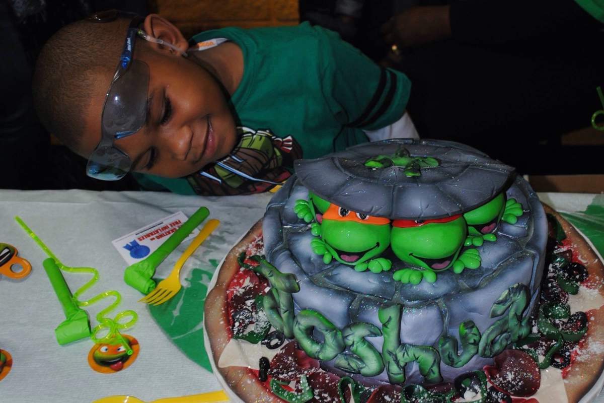 Joshua's 4th Birthday - Teenage Mutant Ninja Turtles