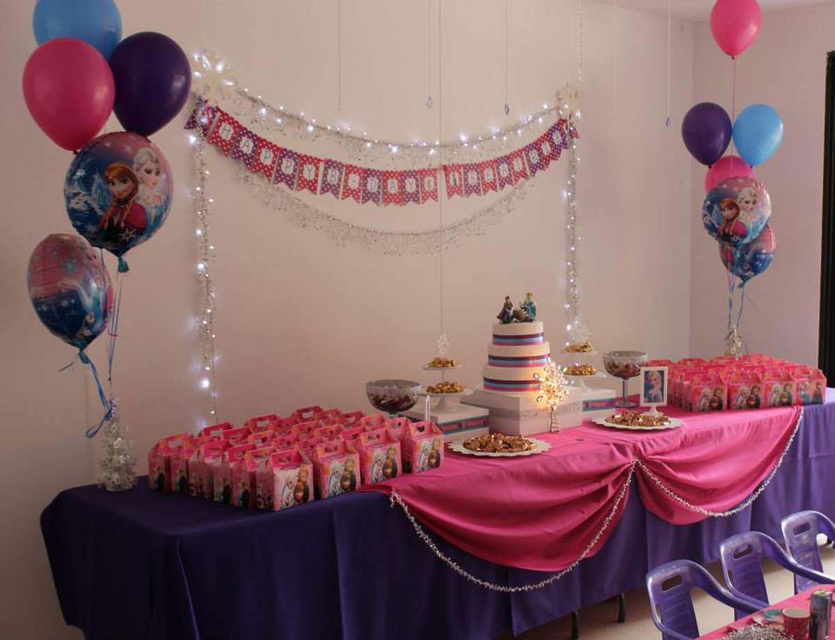 Ana Style Frozen Party - Frozen