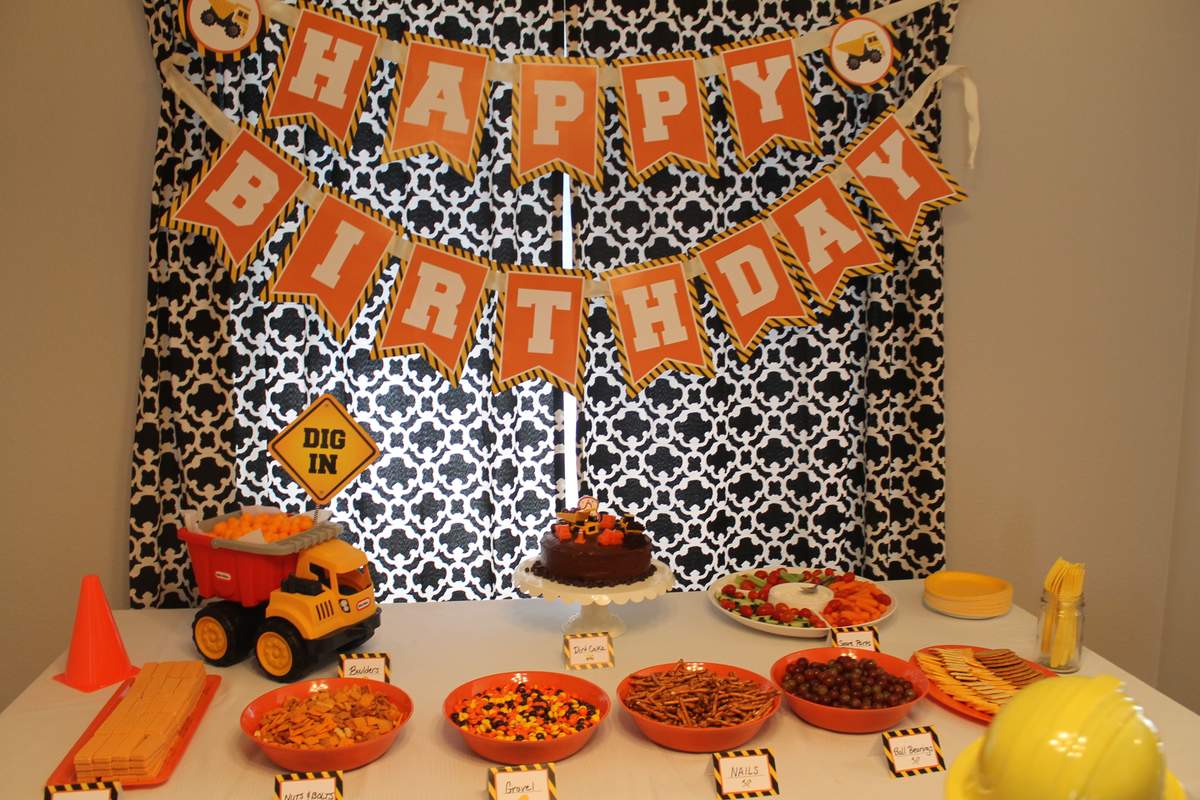 Digger 3rd Birthday - Construction