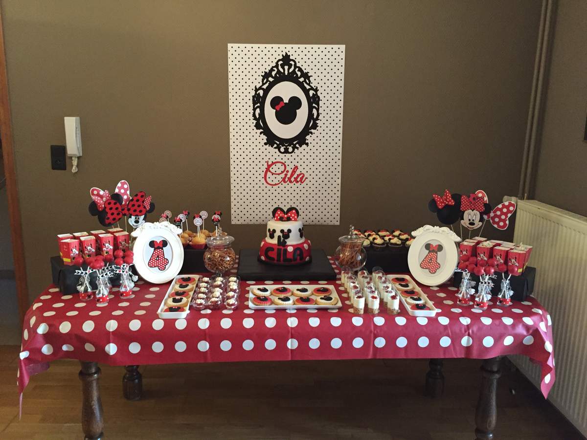 Cila's Birthday Party - Minnie Mouse