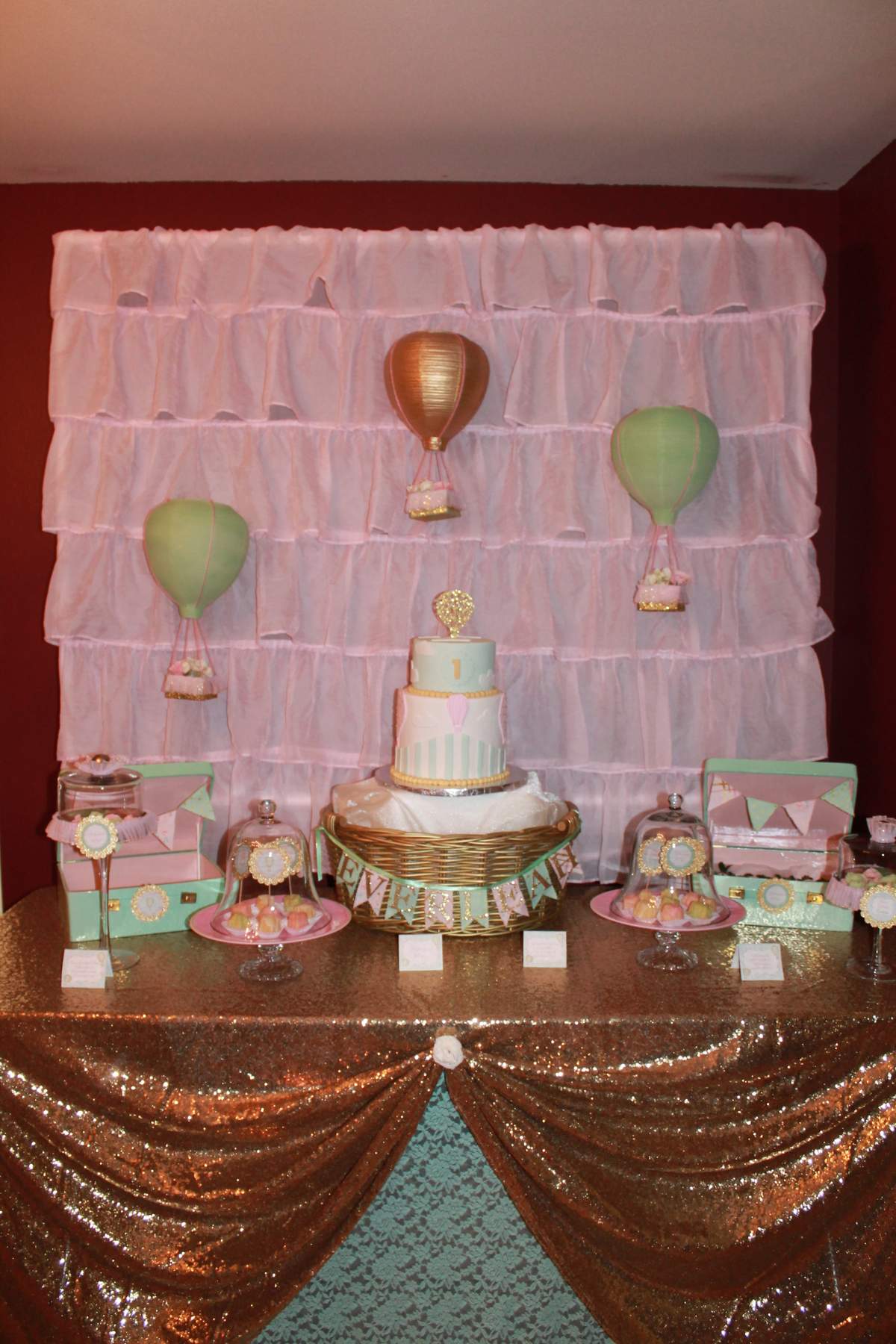 She Leaves a Little Sparkle Everywhere She Goes - "Oh The Places She'll Go" Hot Air Balloon Party