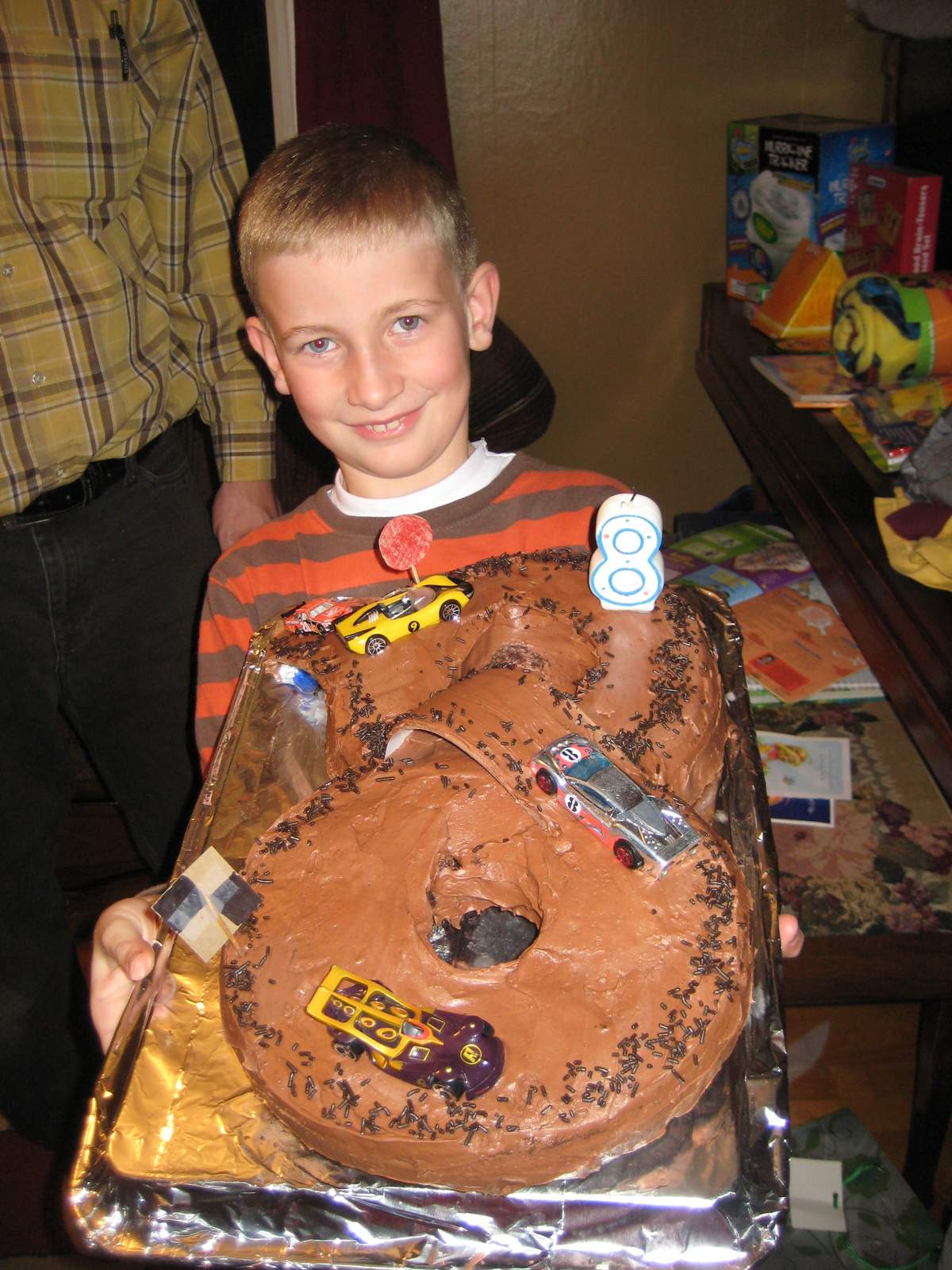 Aaron's 8th Birthday - Race Cars