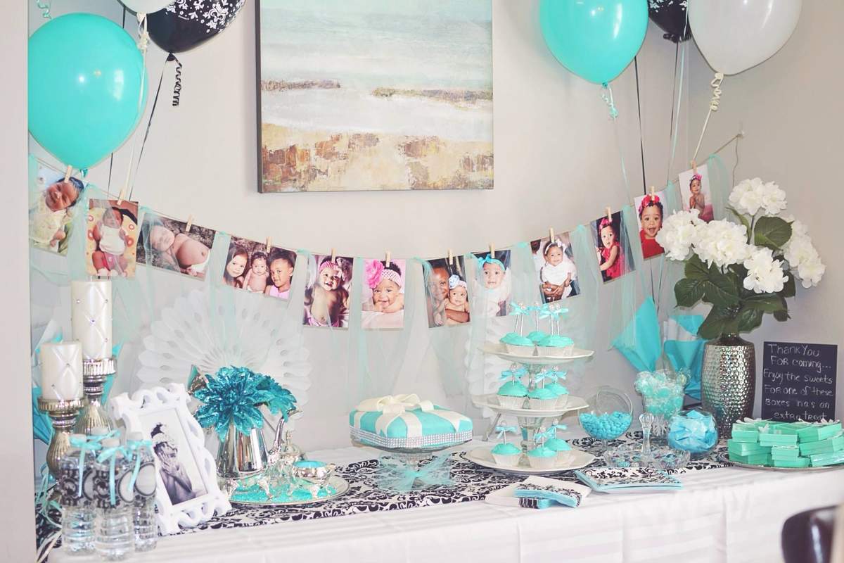 Tiffany and Co. Birthday Party Ideas Photo 2 of 6 Catch My Party