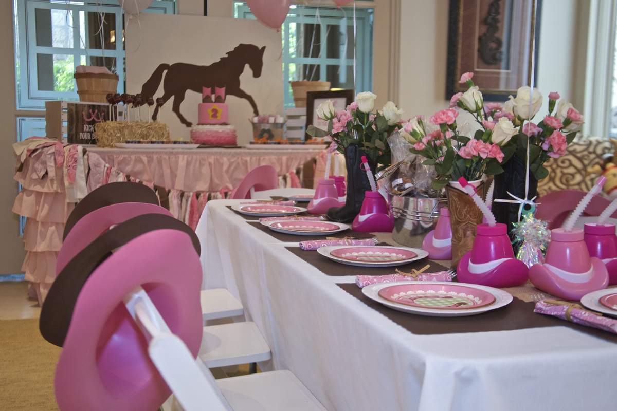 Cowgirl Birthday Party Ideas Photo 1 of 21 Catch My Party