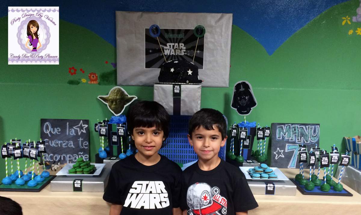 Star Wars inspiration 7th Birthday Party for Manuel - Star Wars