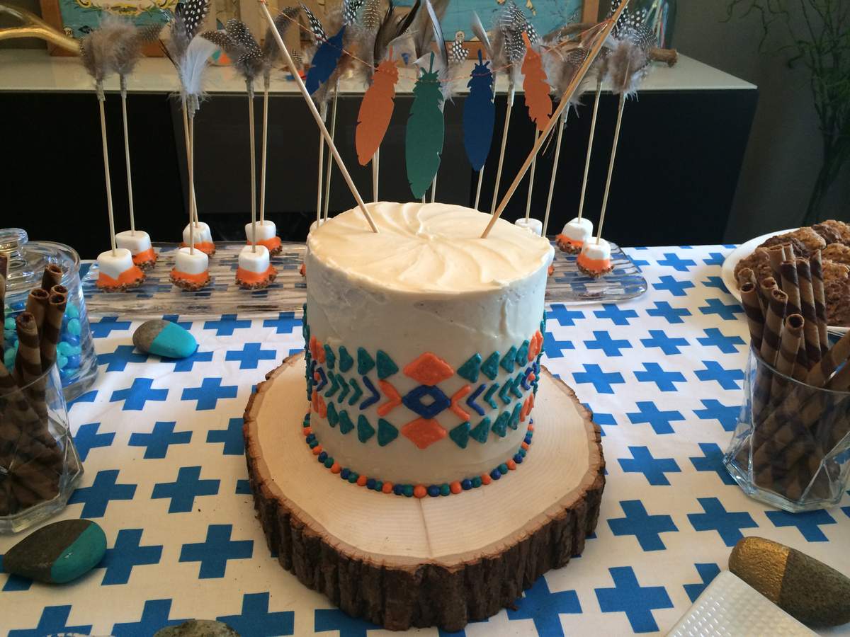Asher's 'Brave Little ONE' 1st Birthday  - Little Indian