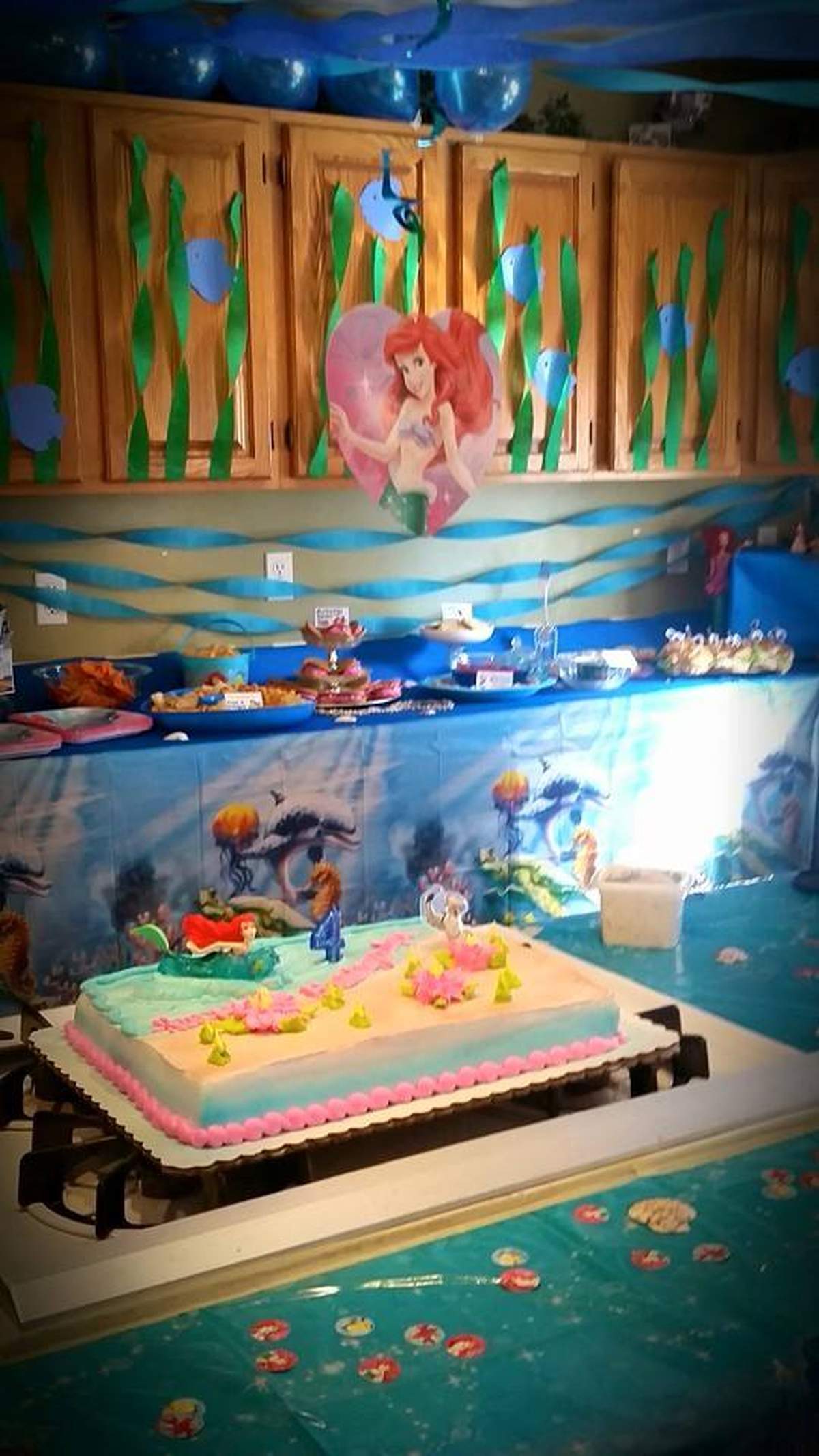 Under the Sea Little Mermaid 4th Birthday! - The Little Mermaid