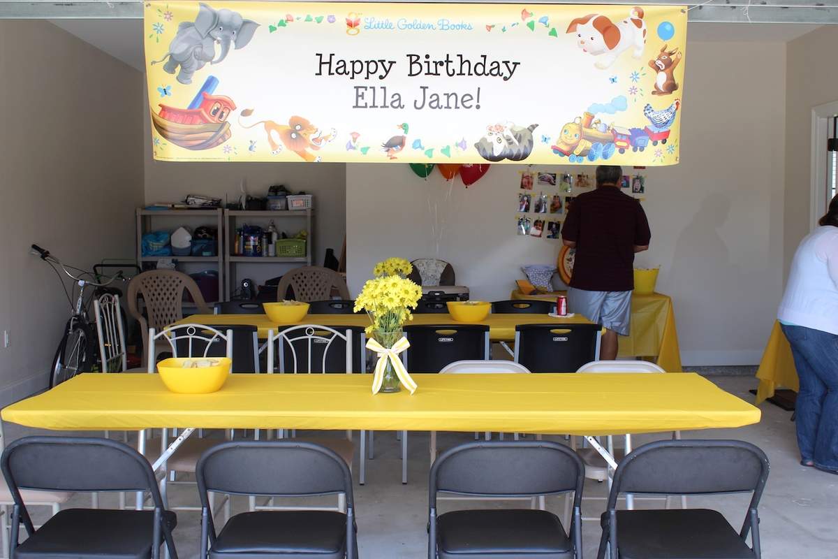 Little Golden Books presents Ella Jane's 1st Birthday - Little Golden Books