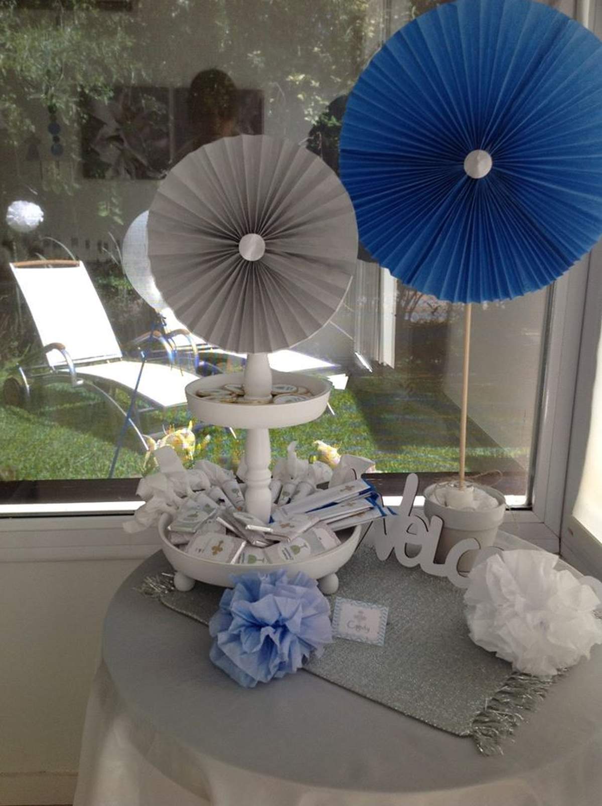 Colores pastel.... Baptism Party Ideas Photo 3 of 11 Catch My Party