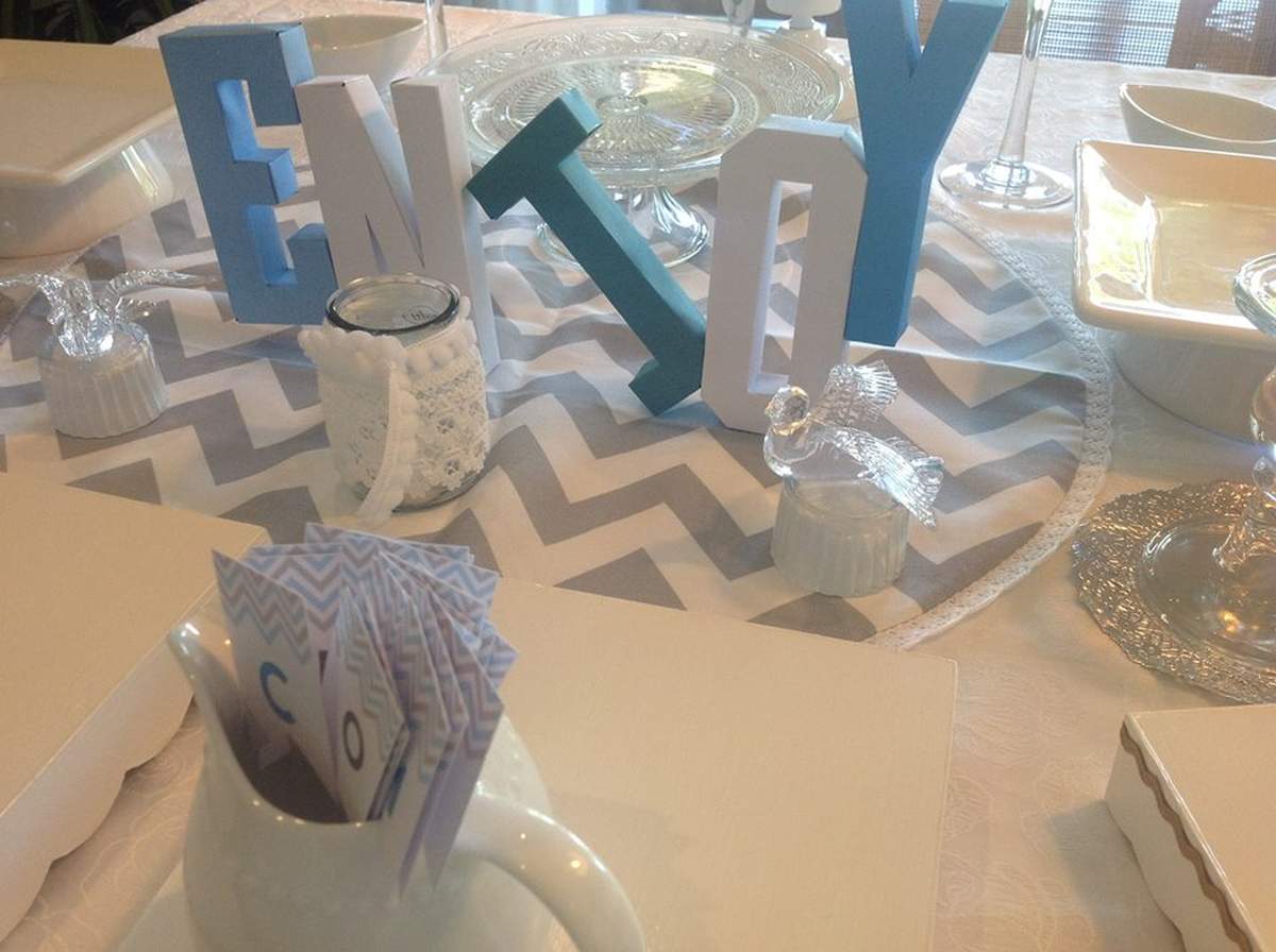 Colores pastel.... Baptism Party Ideas Photo 3 of 11 Catch My Party