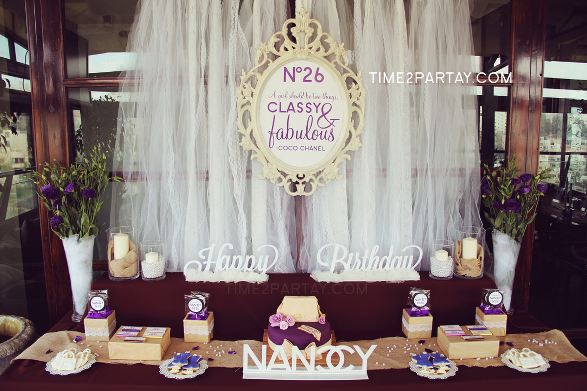 A Chanel Inspired {Rustic Chic} Party - Chanel