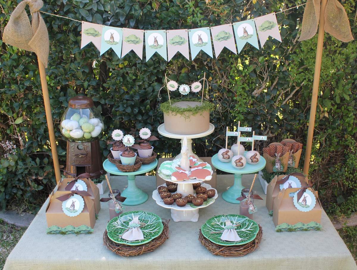 Vintage Easter party - Vintage Easter rabbit
