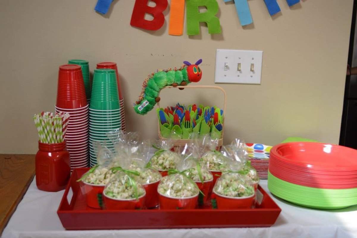 Jada's 1st birthday!  - very hungry caterpillar 