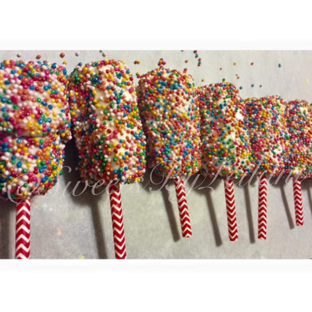 Pretzel Rods, Oreos, Marshmallow pops, Lollipops - None