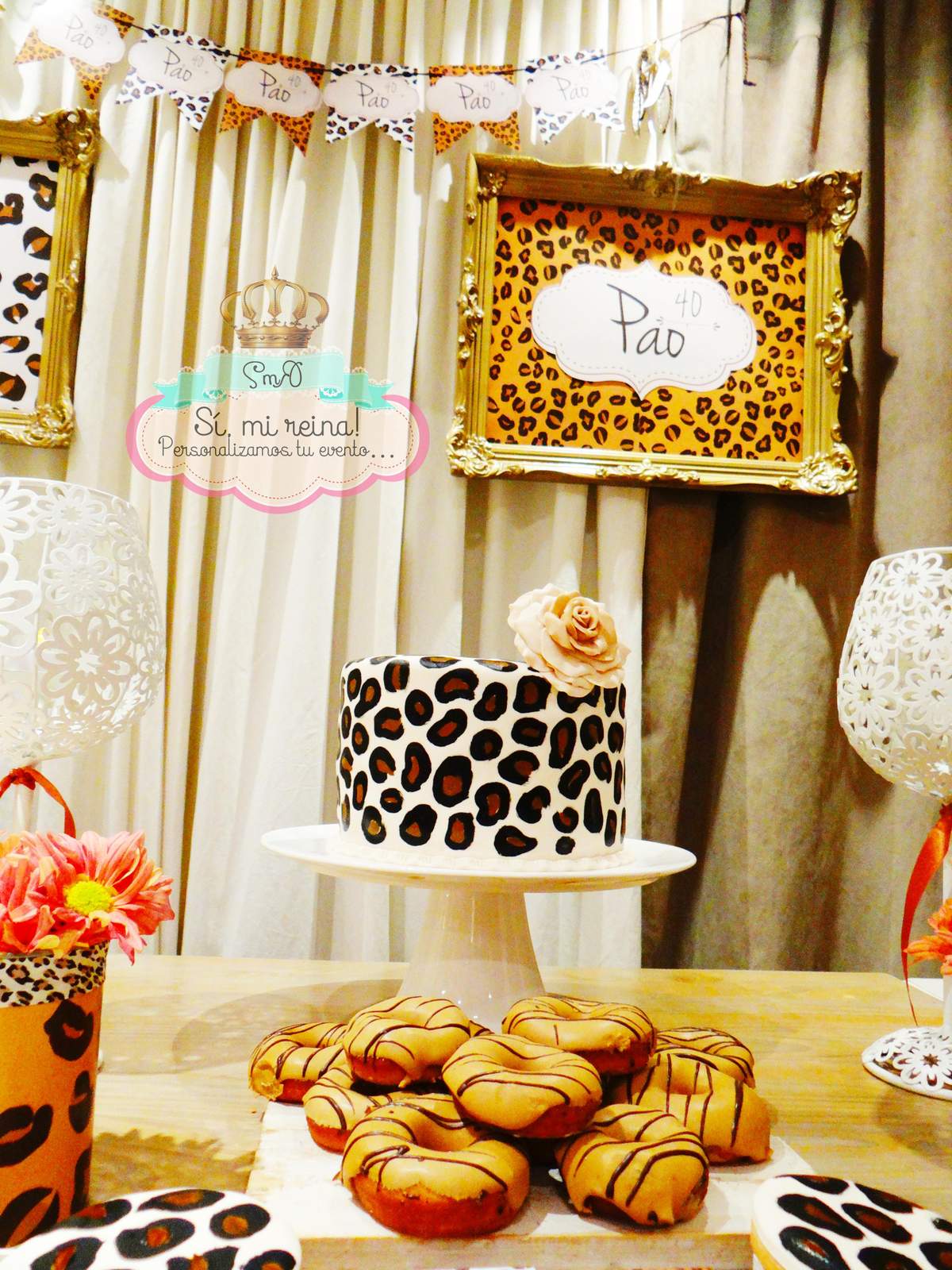 Animal print Birthday Party Ideas Photo 9 of 18 Catch My Party