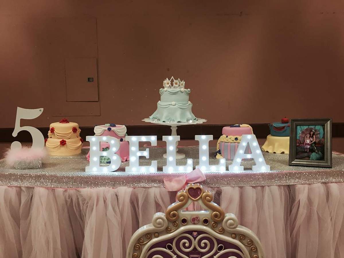 Bella's 5th Birthday - Disney Princess