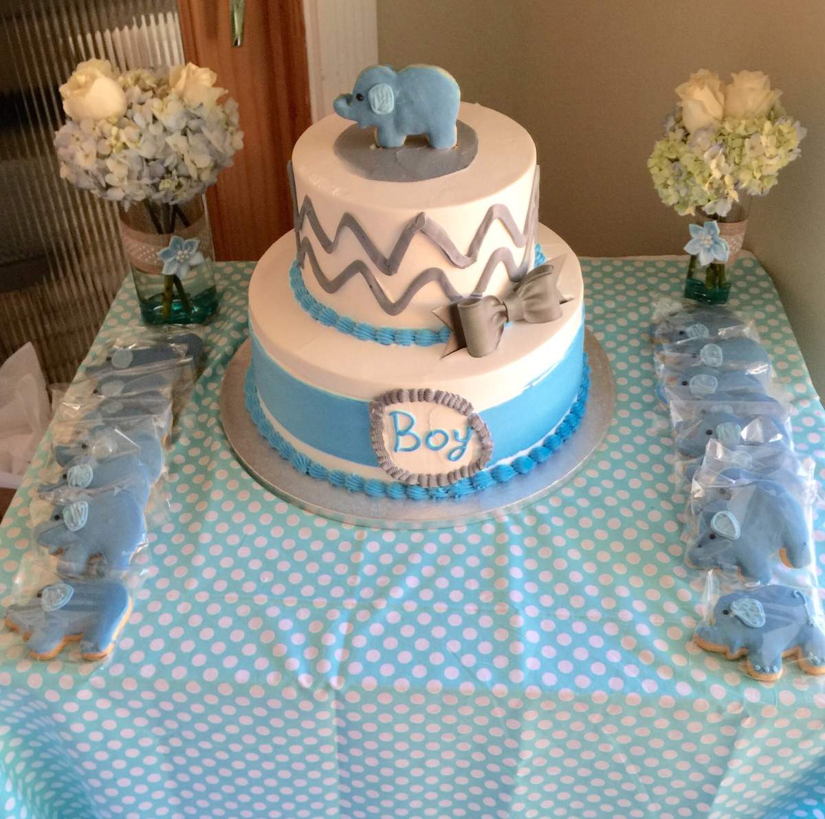 Lisa's Elephant Shower - Elephants