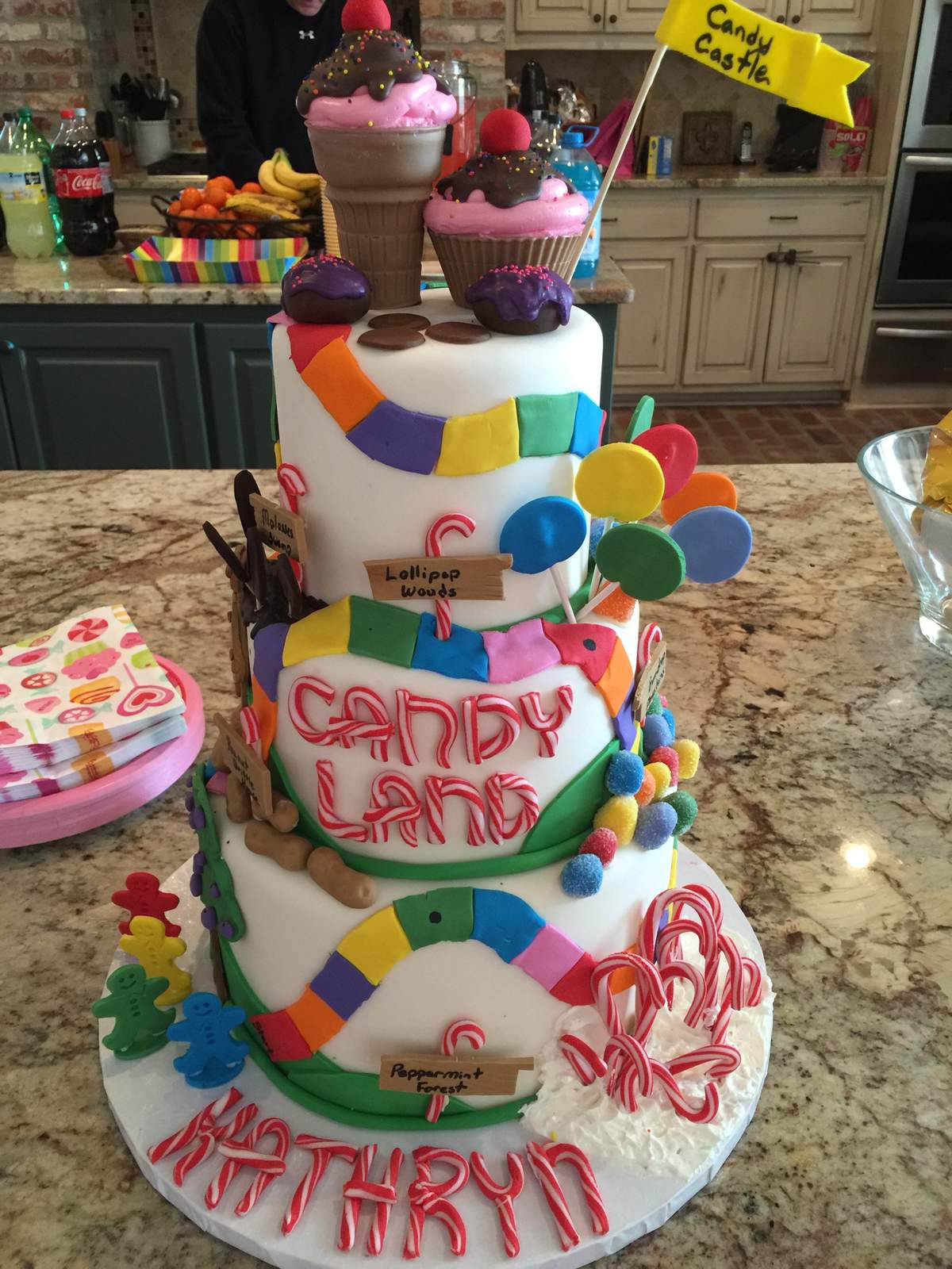  Candyland Birthday Party Ideas Photo 10 Of 19 Catch My Party