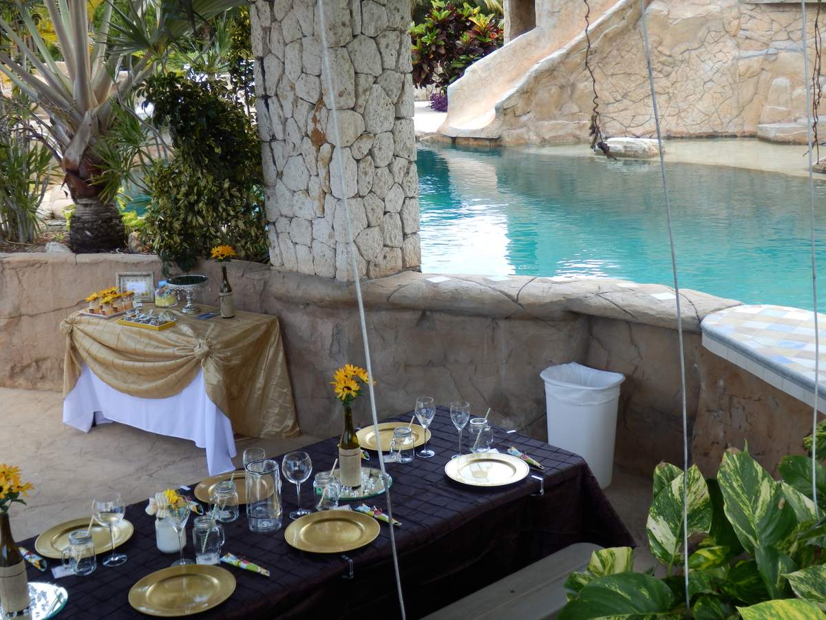 Tara's Sunflower Themed Birthday Luncheon -  Sunflower Inspired