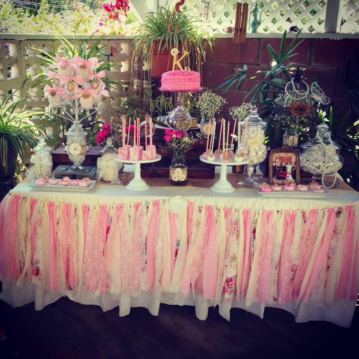 Shabby chic Birthday Party Ideas Photo 2 of 15 Catch My Party