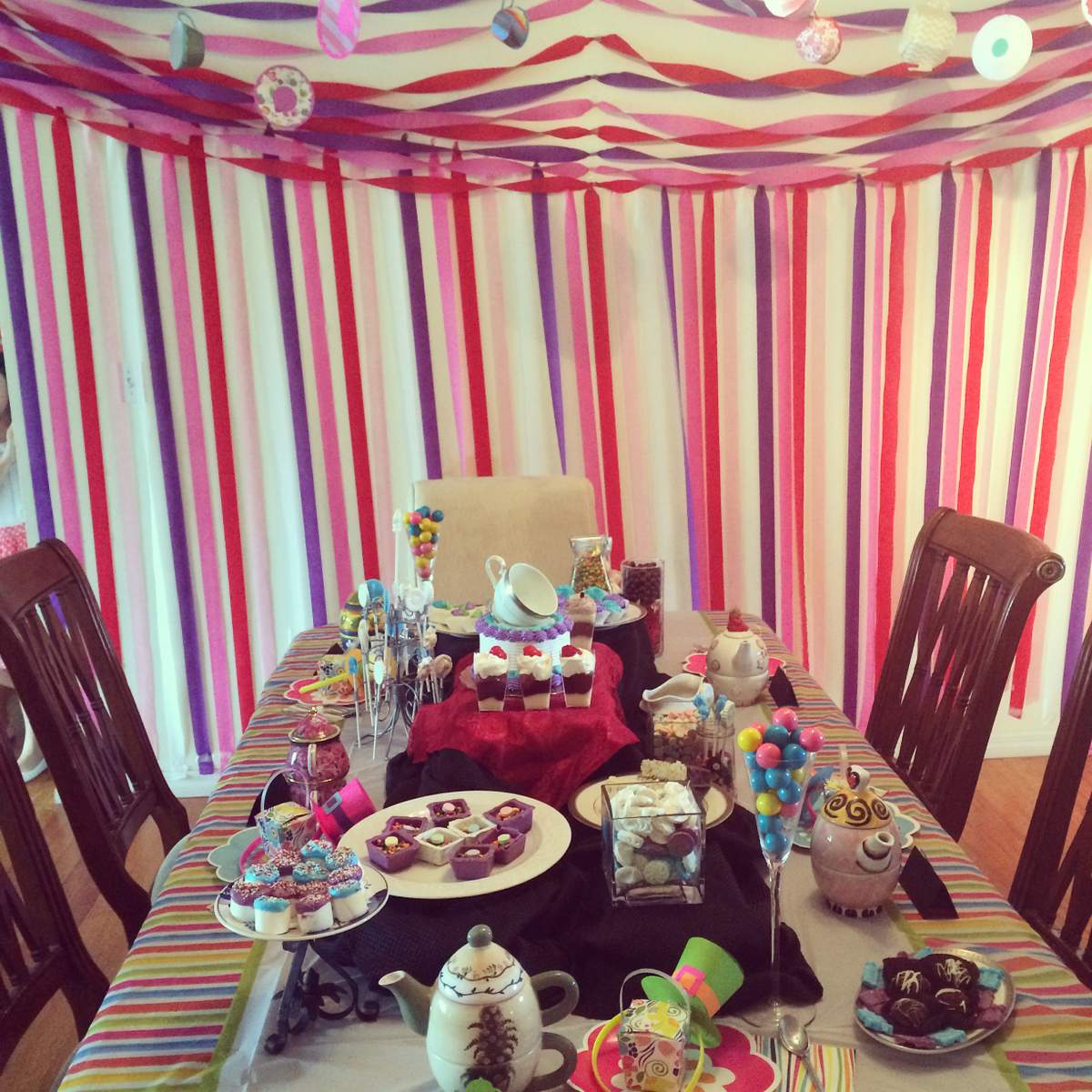 Natty Bear's 10th Tea Party - Alice in Wonderland
