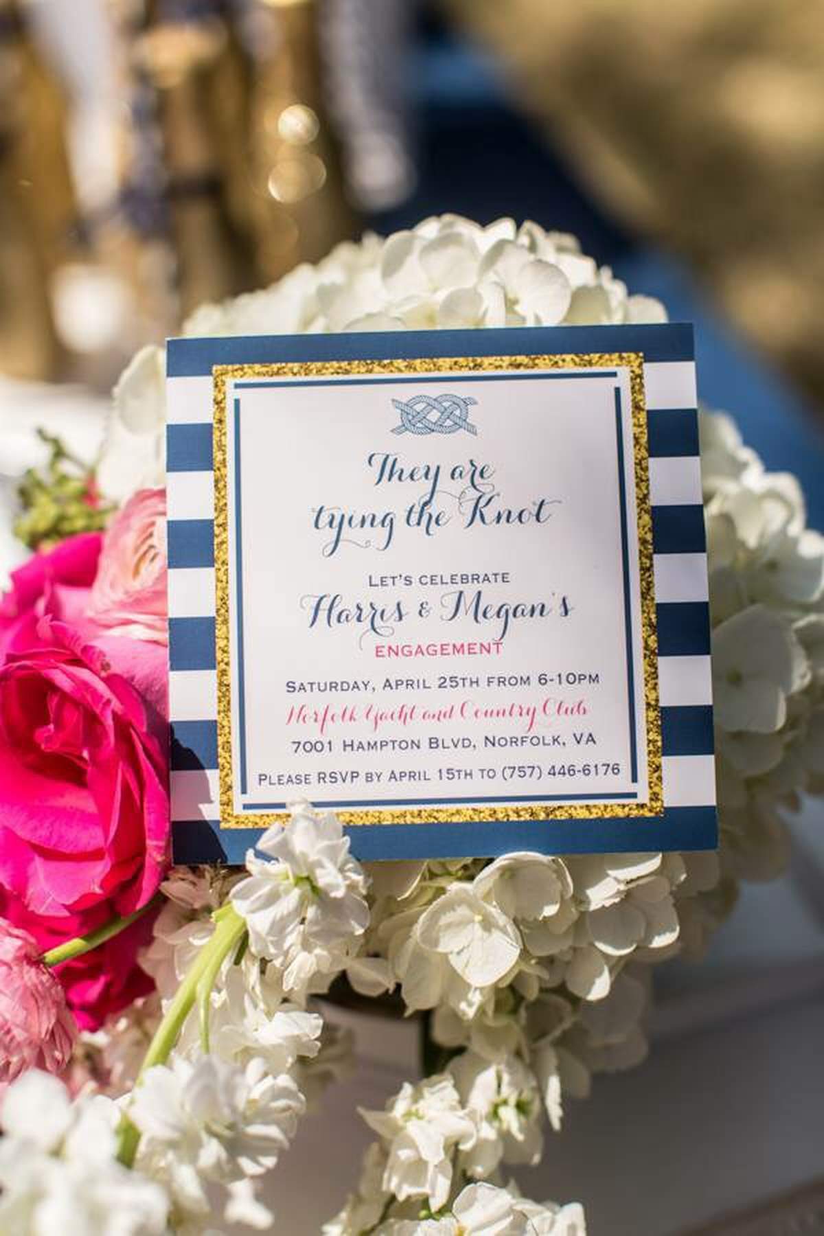 Nautical Engagement Party Ideas Photo 6 of 9 Catch My Party