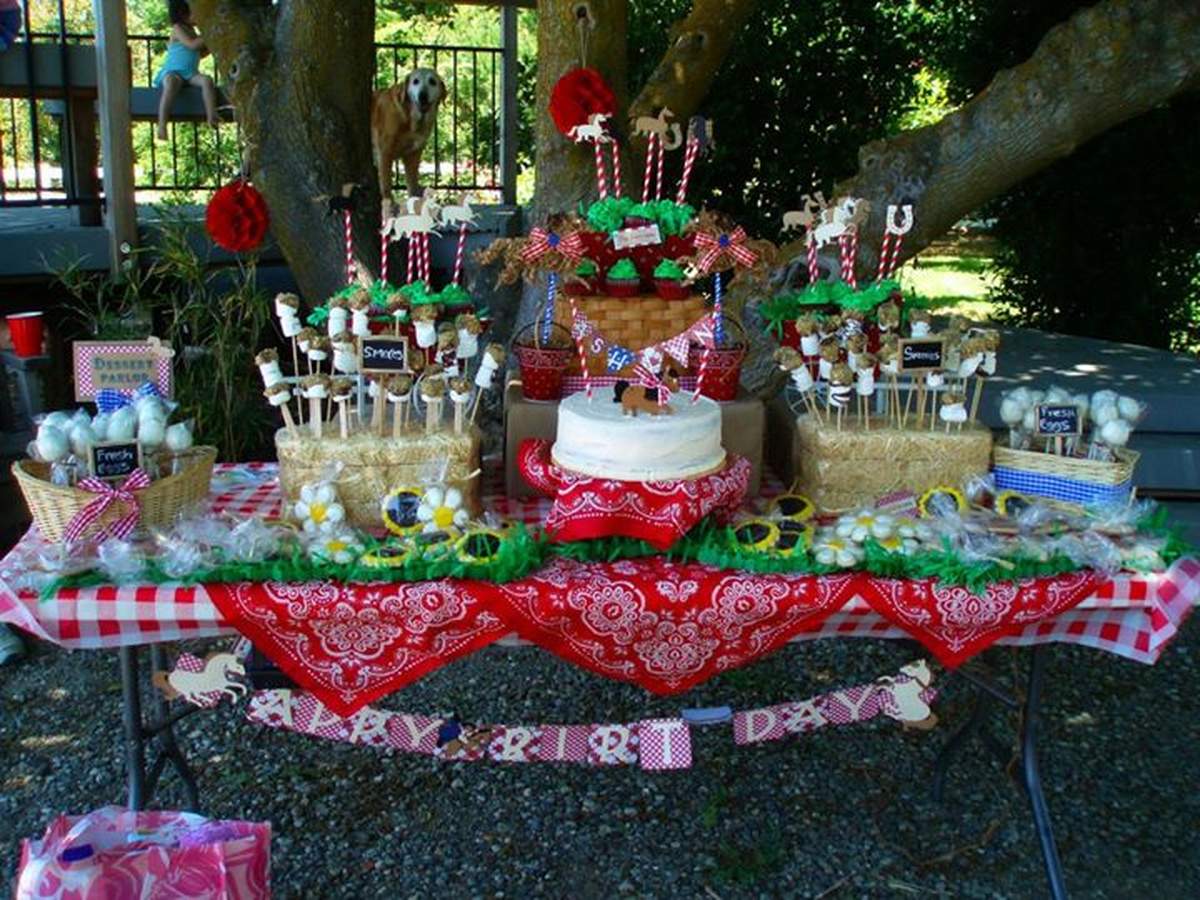 Barnyard Horse Party Birthday Party Ideas Photo 1 of 13 Catch My Party