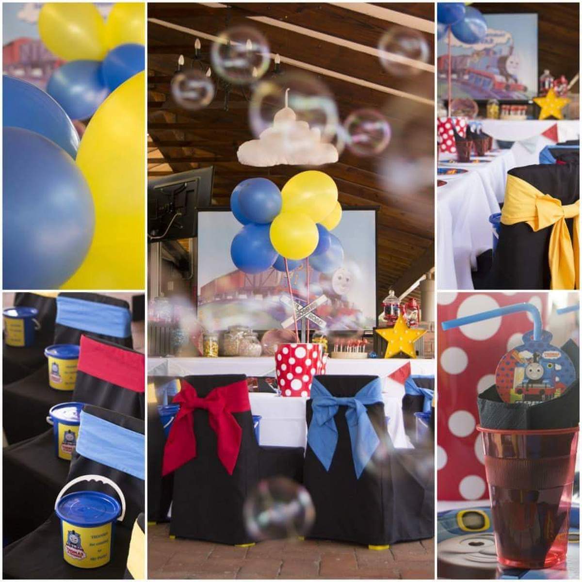 1st birthday party - Thomas the tank engine