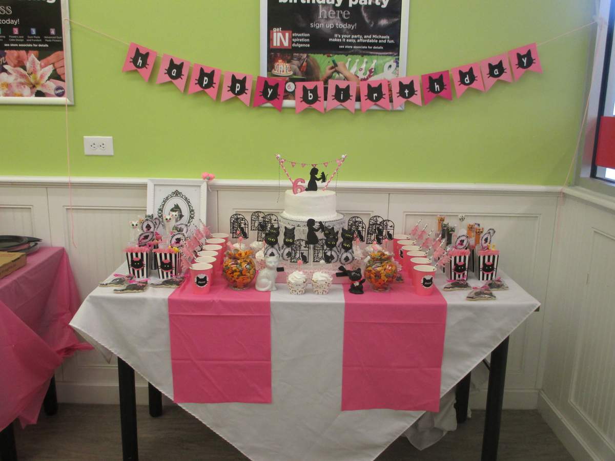 Ashlyn's 6th Birthday - Cat Party