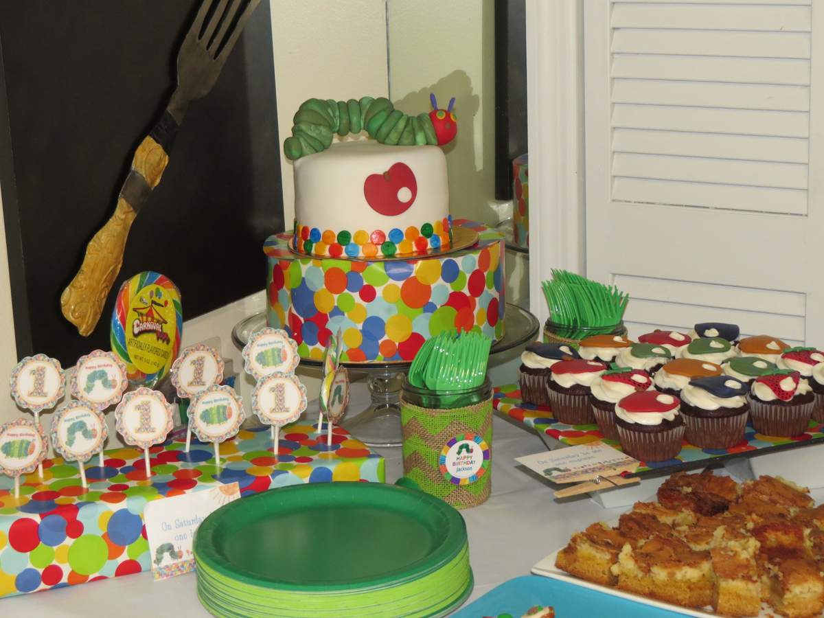 Jackson 1st Birthday  - Very Hungry Caterpillar