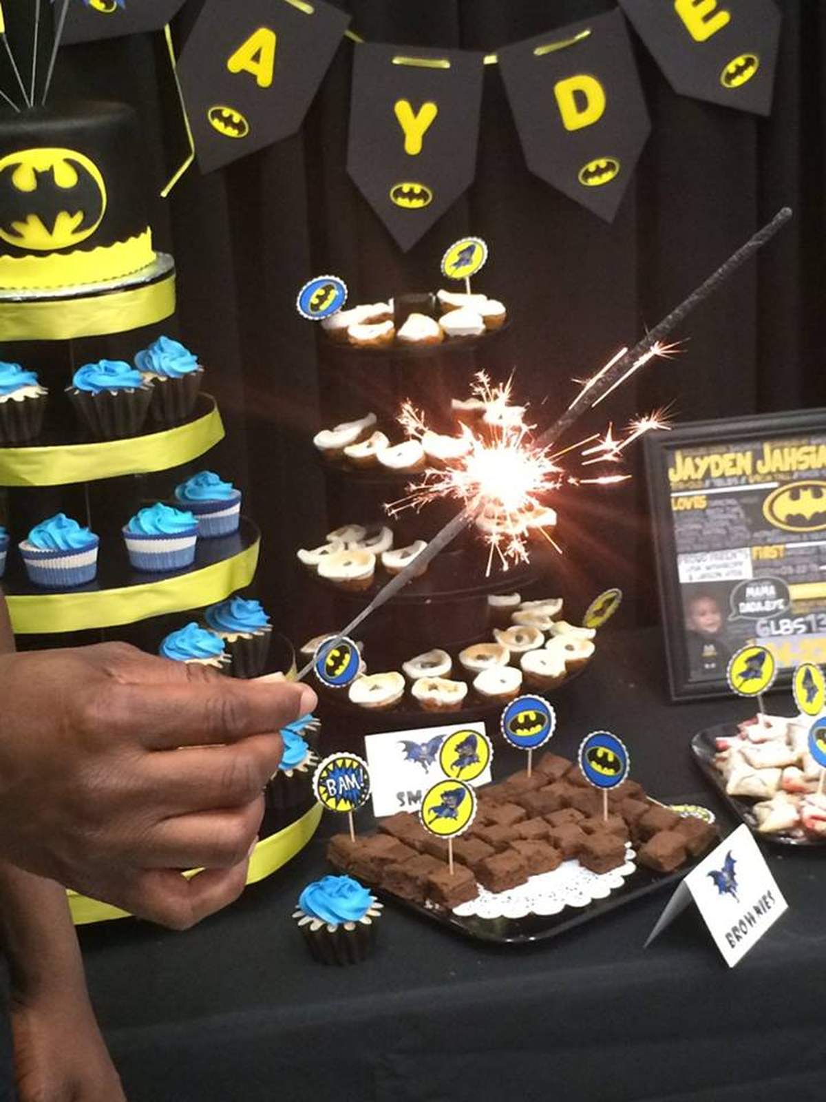 Jayden's 1st birthday - Batman