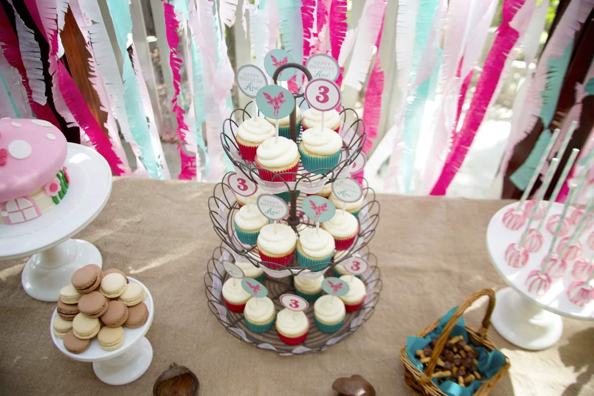 Fairy Birthday Party Ideas | Photo 8 of 40 | Catch My Party, image size:1200x800