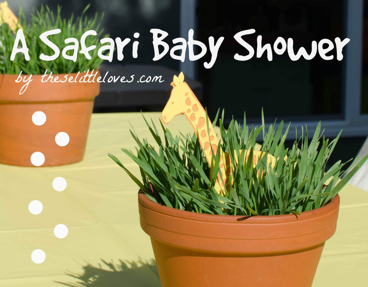 Safari Baby Shower - Safari Animals