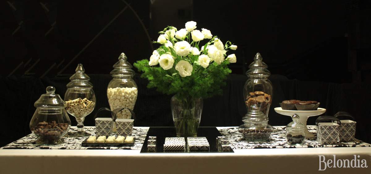 Black & White - Blanco y Negro - Black & White - Blanco y Negro candy bar boda