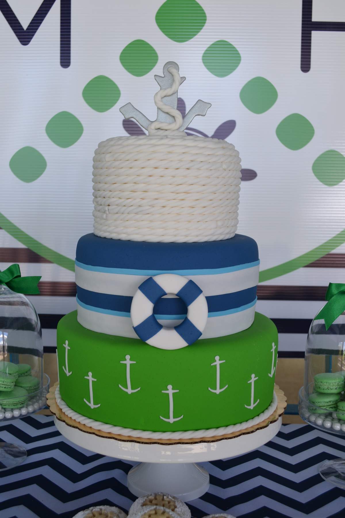 Nautical Birthday Party Ideas | Photo 22 of 35 | Catch My Party